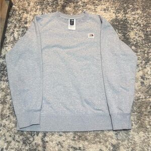 The North Face Women’s Heather Light Gray Crewneck Sweatshirt